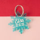 Winter Snowflake Personalized Pet Tag