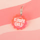 Flower Child Personalized Pet Tag