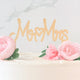 Mr & Mrs Wedding Cake Topper