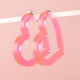 Pendientes Aros Corazón Grande