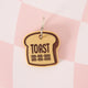 Toast Bread Personalized Pet Tag