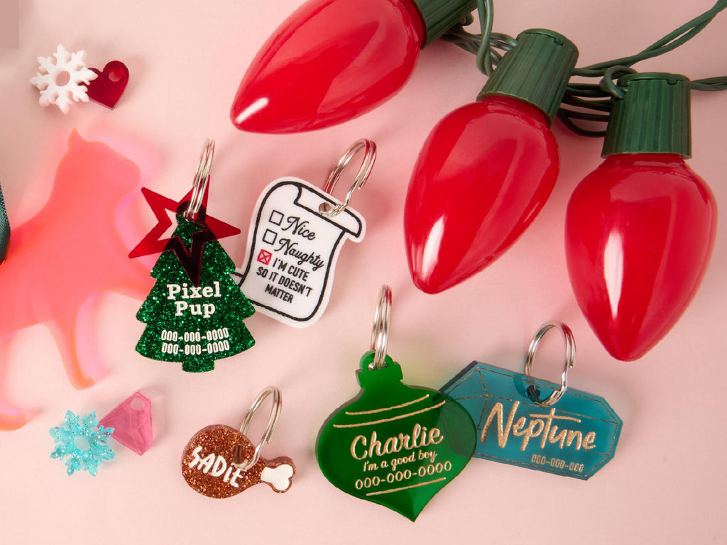 Mobile Christmas Tags Banner