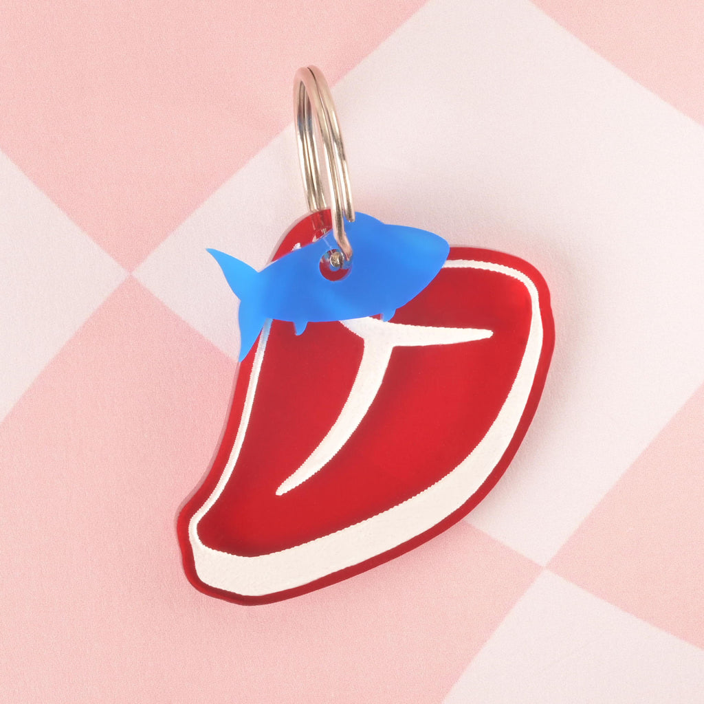 Fish, Seasonal Mini, Tiny Accessory for Pet ID Tag, Cats and Dogs Add-on Charm