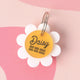 Daisy Flower Personalized Pet Tag