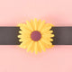 Slide-on Flower AirTag holder