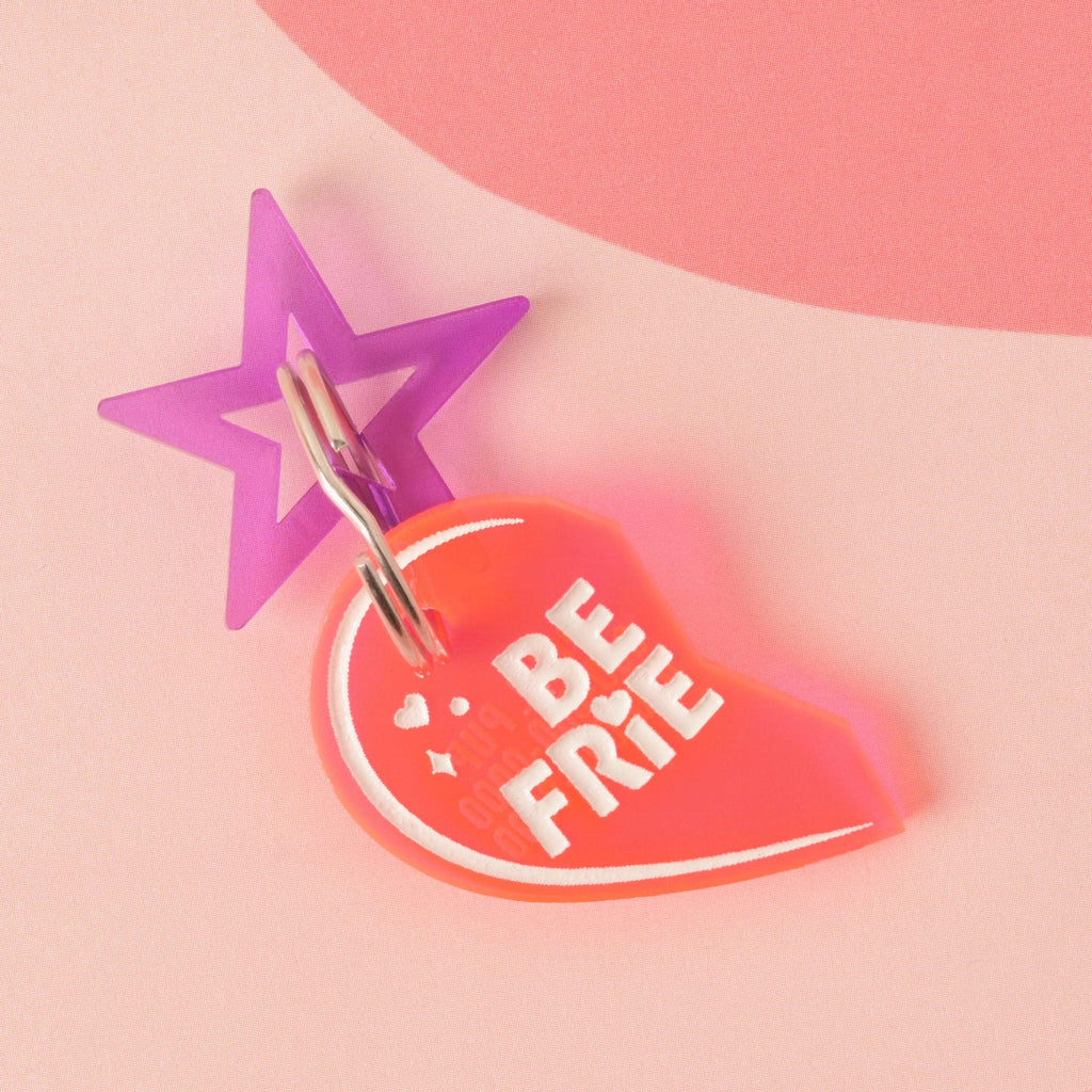 Best Friends Personalized Pet Tag, Set of 2, Collar Tag or Keychain, Cat or Dog ID Tag, 90s Style, pair of tags for BFF Dogs, or Human & Pet