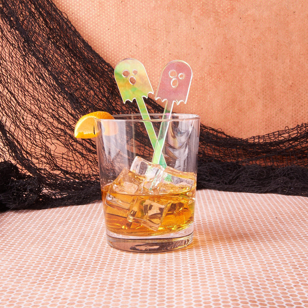 Ghost Party Stir Sticks - emandmestudio