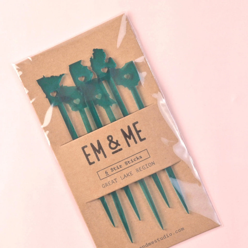 Great Lakes Stir Sticks - emandmestudio