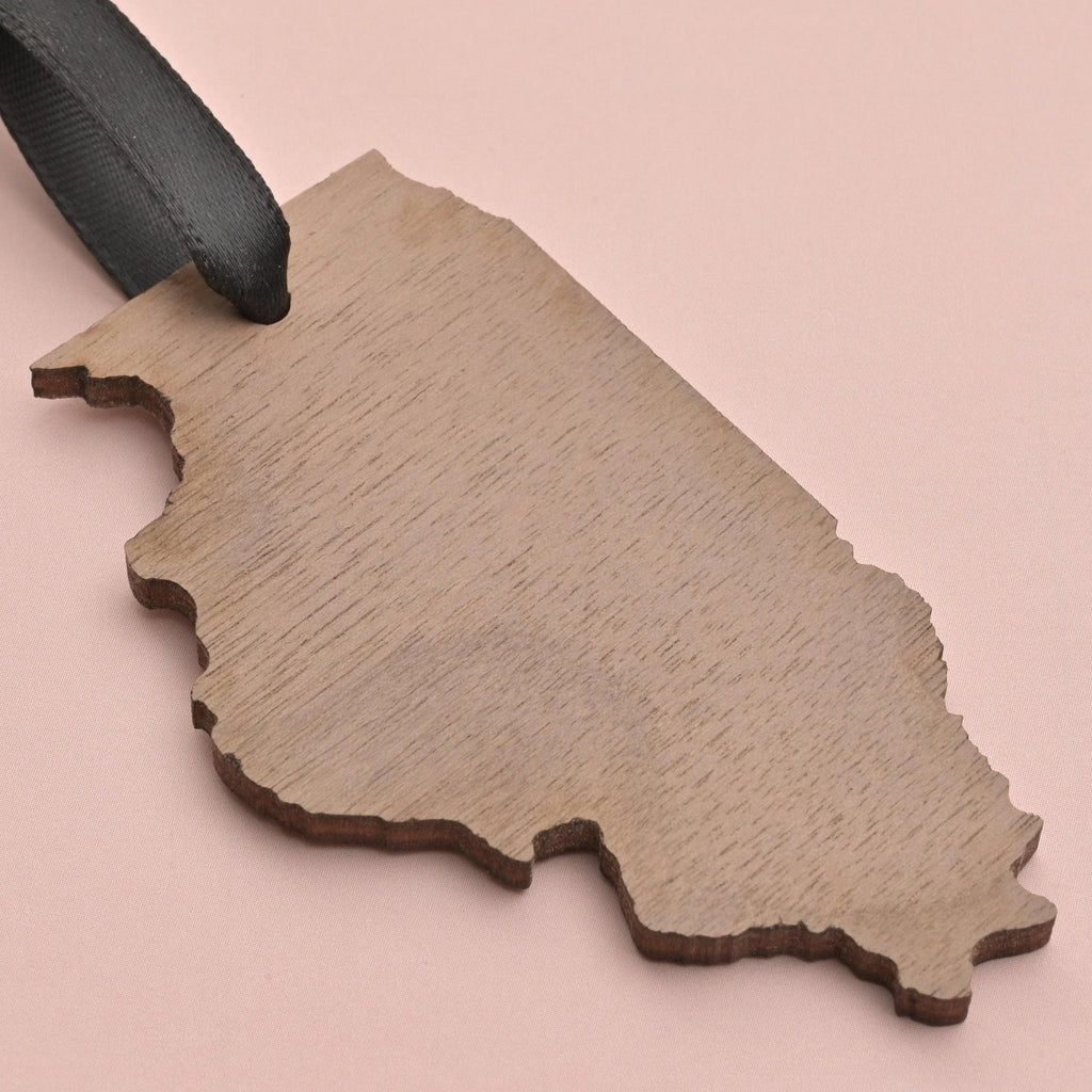 Illinois Ornament - emandmestudio