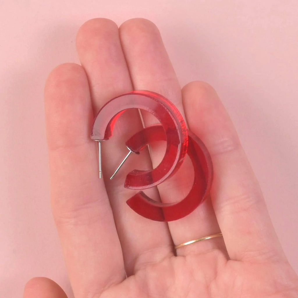 Large Hoop Earrings - emandmestudio