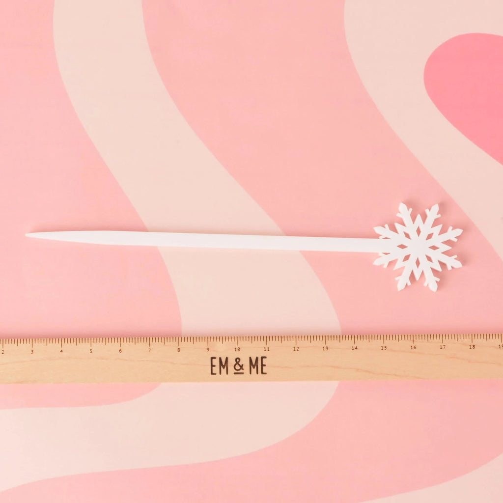 Let it Snow, Christmas Winter Stir Sticks, Evergreen Swizzle Sticks, Holiday Winter Party, Gift Exchange Ideas