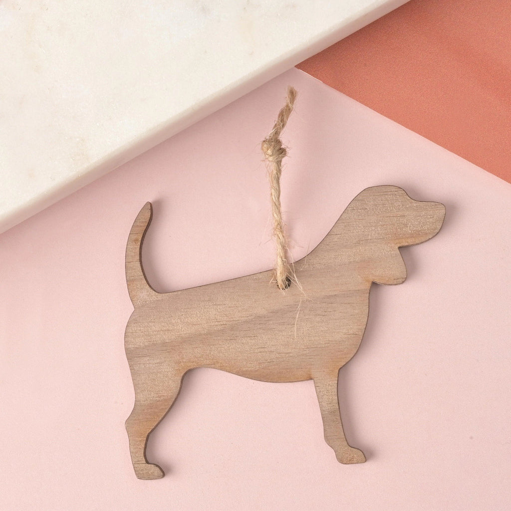 Personalized Pet Silhouette Ornament - emandmestudio