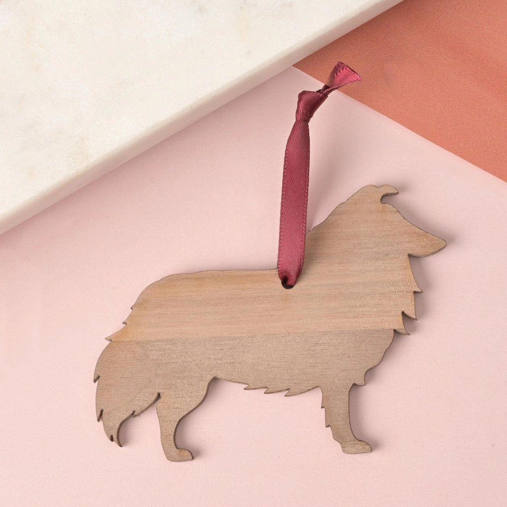 Personalized Pet Silhouette Ornament - emandmestudio