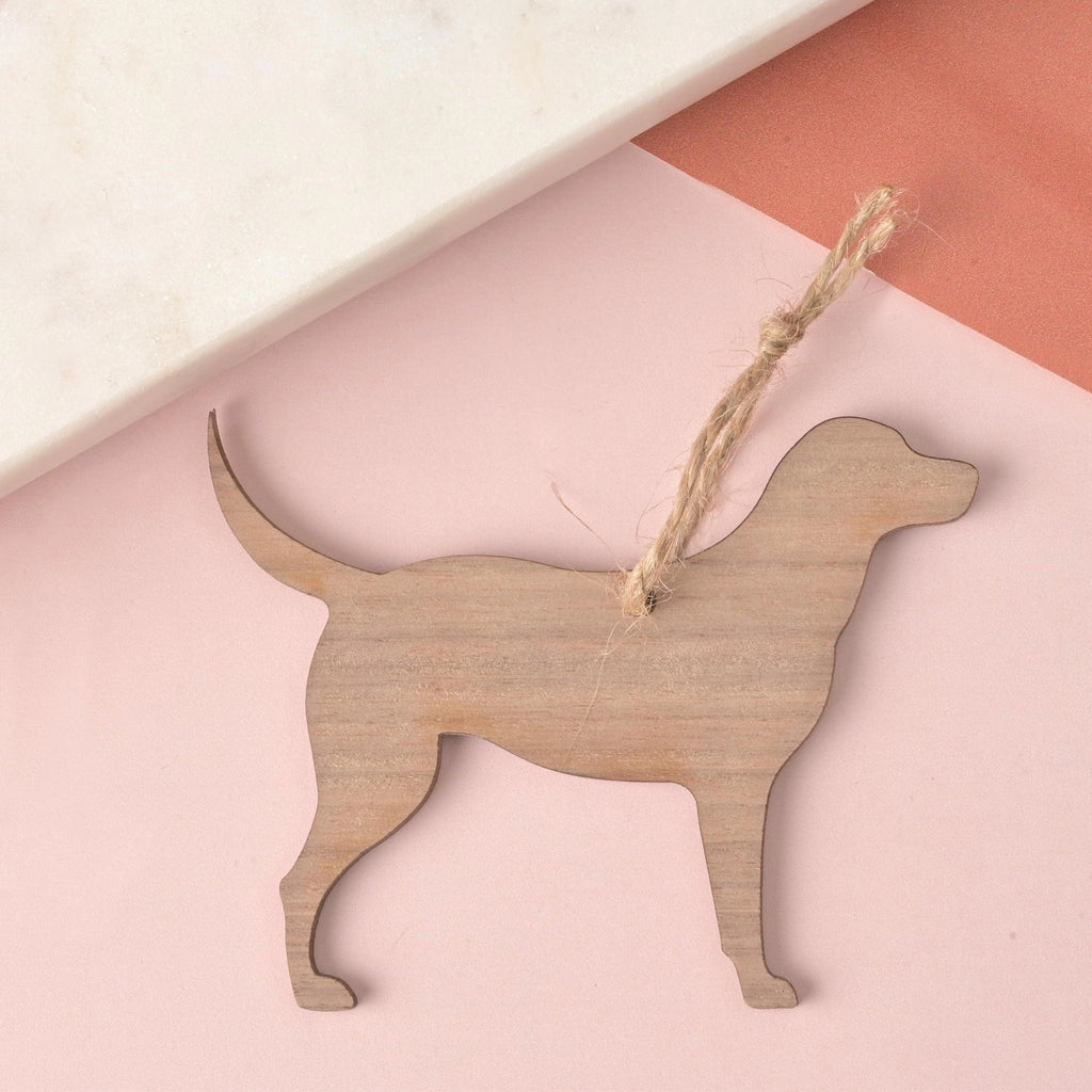 Pet Silhouette Ornament - emandmestudio
