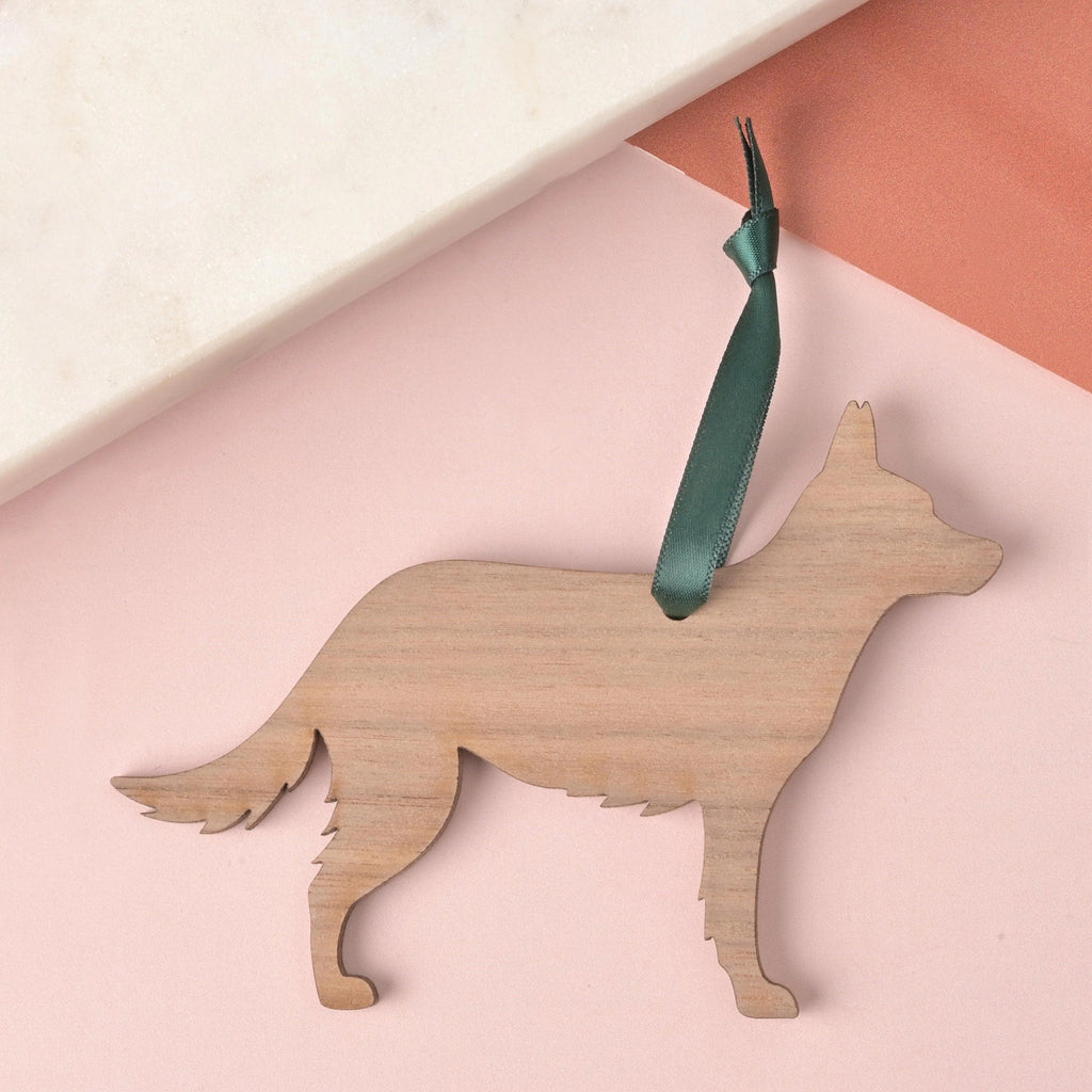 Pet Silhouette Ornament - emandmestudio