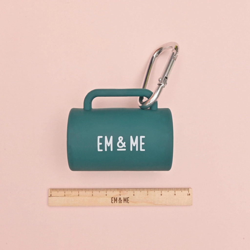 Pick up that Sh*t, Pet Accessory, Minimal Poop Bag Dispenser, Silicone Poop Bag Container